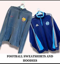 Premium Football Sweatshirts and Hoodies