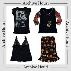 Dark Romance & Grunge Y2K Bundle (AH-020)