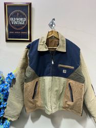 Upcycled Carhartt Detroit Jacket