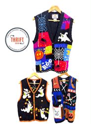 Halloween Knits Cardigans and Vest LX557