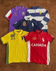 Çlassical Ralph Lauren Big Pony Coller T-Shirts