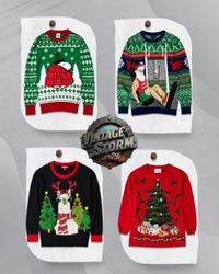 Y2K Christmas Sweater