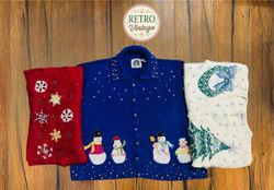 Christmas vintage & unique jumper style |E|