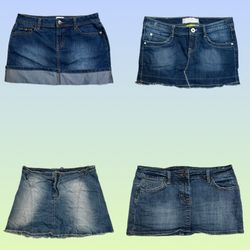 Garcia Jeans Denim Mini Skirts