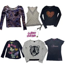 Vintage Graphic Top Selection