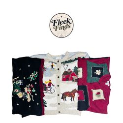 Unique Floral Vintage Jumpers