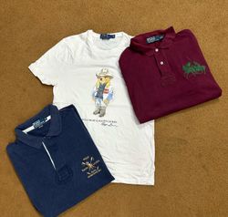 Vintage Big Pony & Bear Ralph Lauren shirts UN020