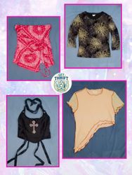 Y2K Mixed Brand Women's Tops - GT06