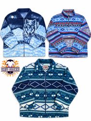 Premium Crazy And Animal print Fleece Jackets