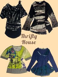 Y2K Unique Pattern Tops Collection(TH/927)