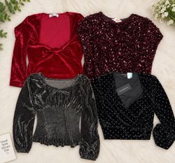 Velvet blouse