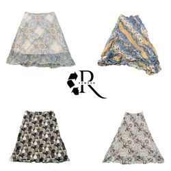 Y2K Unique Girl Poly Maxi Skirt RW-2343