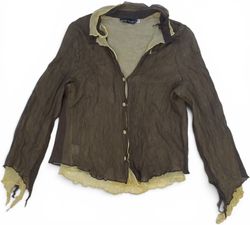Y2K full sleeve blouse