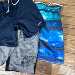 Nike Printed Swim & Sports Shorts (FNC:630)