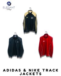 Adidas & Nike Track Jackets - EVM0657