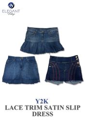 Y2K Denim Skirts - EV0080