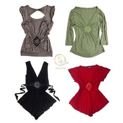 Top di perline Y2K