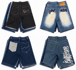 Vintage Hip Hop Denim Shorts