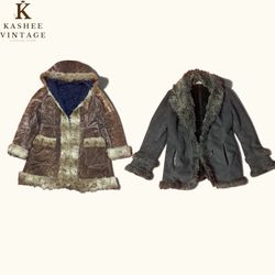 premium vintage afghan coat