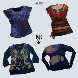 Y2k Dreamy Vibe Desigual Mix Tops (AA-1593)