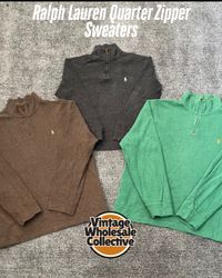 Ralph Lauren Quarter Zipper Sweaters - (28/08)