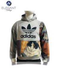Upcycled Adidas & Mix Branded Hoodies - EVR0065