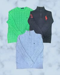 Ralph Lauren 1/4 zip & Cable Knit Sweaters (ZKIT-1..