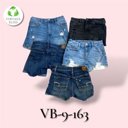 Y2K four brand Denim Mini Shorts Wholesale Bundle ..