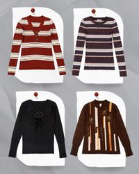Y2K Cozy Crest Sweaters