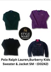 Polo Ralph Lauren,Burberry Kids Pull et veste SM -..