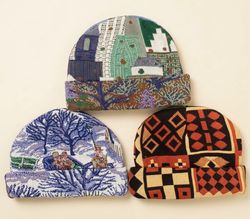 Woven Tapestry Beanies (Dv-10-unknown 2)