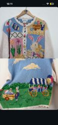Handmade Knitted Sweaters | Novelty Animal & Cotta..