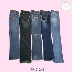 Women's High Waist Flared Jeans – Classic Y2K Deni..