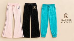 Juicy Couture ベルベット トラックパンツ
