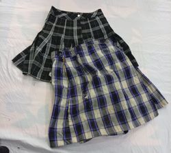CR12335 Y2K Check Skirts