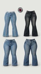 Y2k bootcut jean’s WR-2596