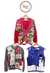 Premium Vintage Christmas Cardigans LX507
