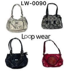 Y2K Monogram Canvas & Metallic Shoulder Bags