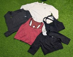 8295 - Gymshark long Sleeves T-Shirts, Muscle tank..