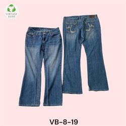 Y2K mbroidered Jeans Wholesale Bundle – 16 Piece(V..