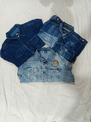 Unbarnded Denim Jacket