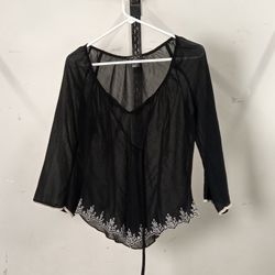 Y2K BLOUSES (BLACK) - BUNDLE 39