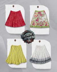 Y2K Fairy Core Cotton Skirts