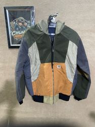 Upcycled Carhartt hooded jacket 🐒