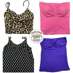 Y2K Vintage Printed Cami Top Bundle – 11pcs | VR40..