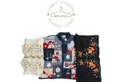 Suéteres de natal vintage core