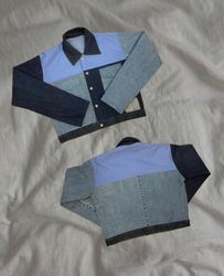 Upcycled Levi’s Denim Crop Jackets