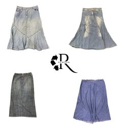 Saias Maxi Jeans Y2K RW-2650