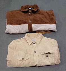 Corduroy Button Up Shirt