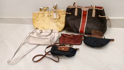 Authentic Coach & Longchamp Handbag Bundle /